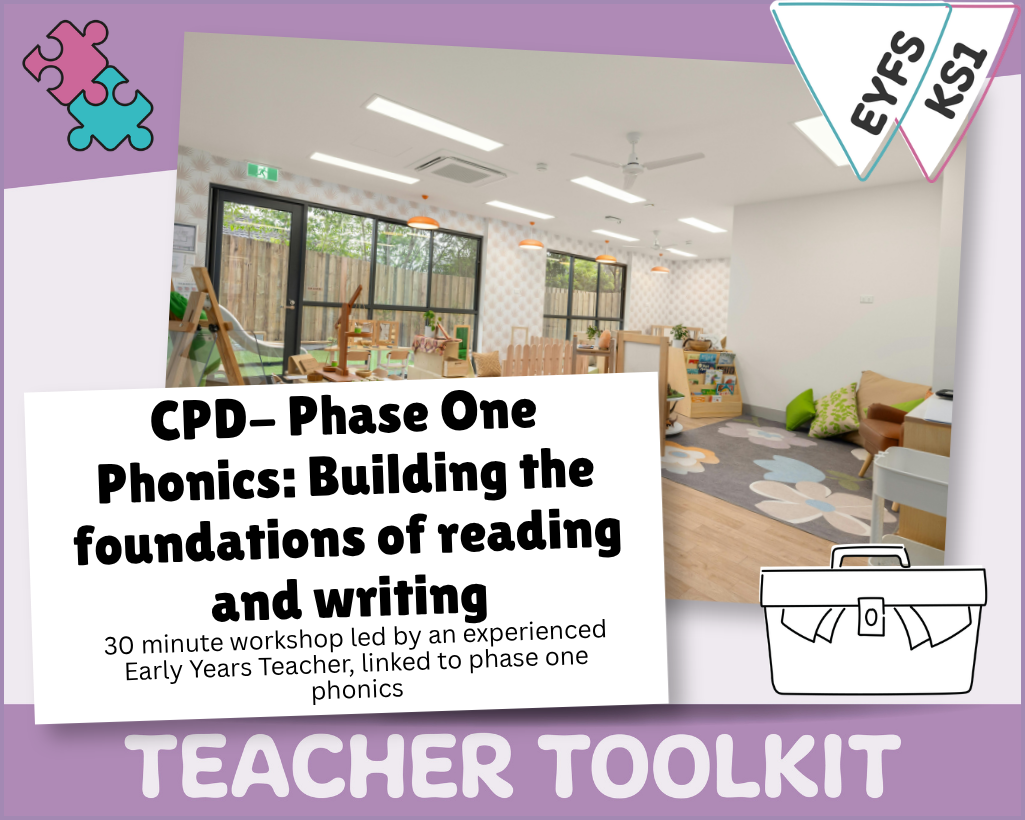 Writing Cpd CPD- Phase One Phonics- Building the foundations of reading and writing ...