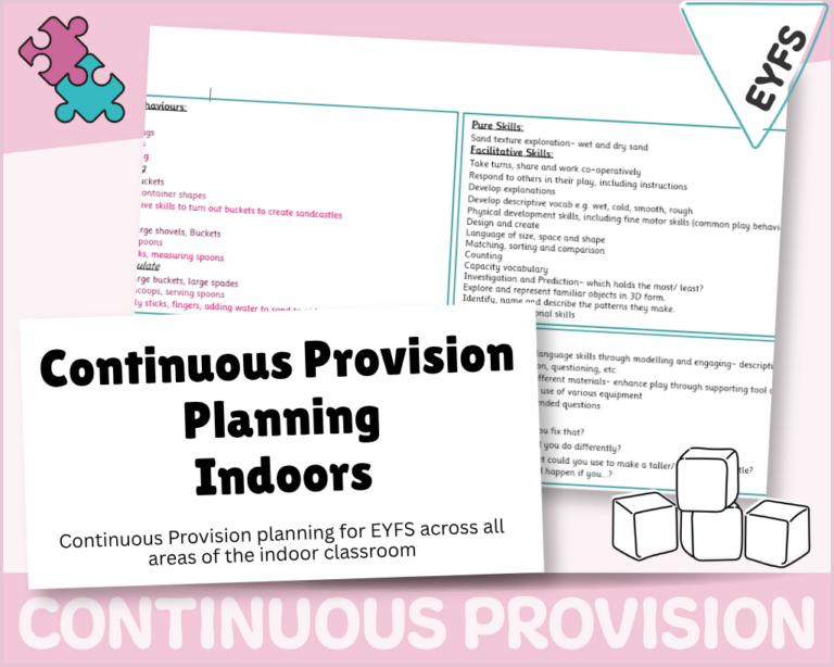 Provision Writing Continuous Provision Archives - Is It Time To Play?
